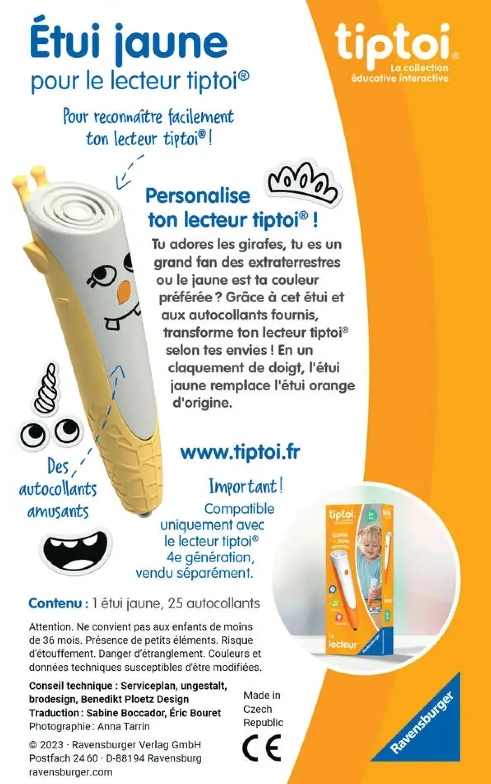 TIPTOI® ETUI JAUNE