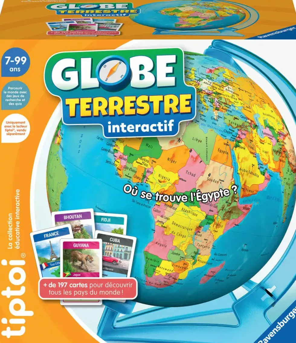 TIPTOI® GLOBE TERRESTRE INTERACTIF