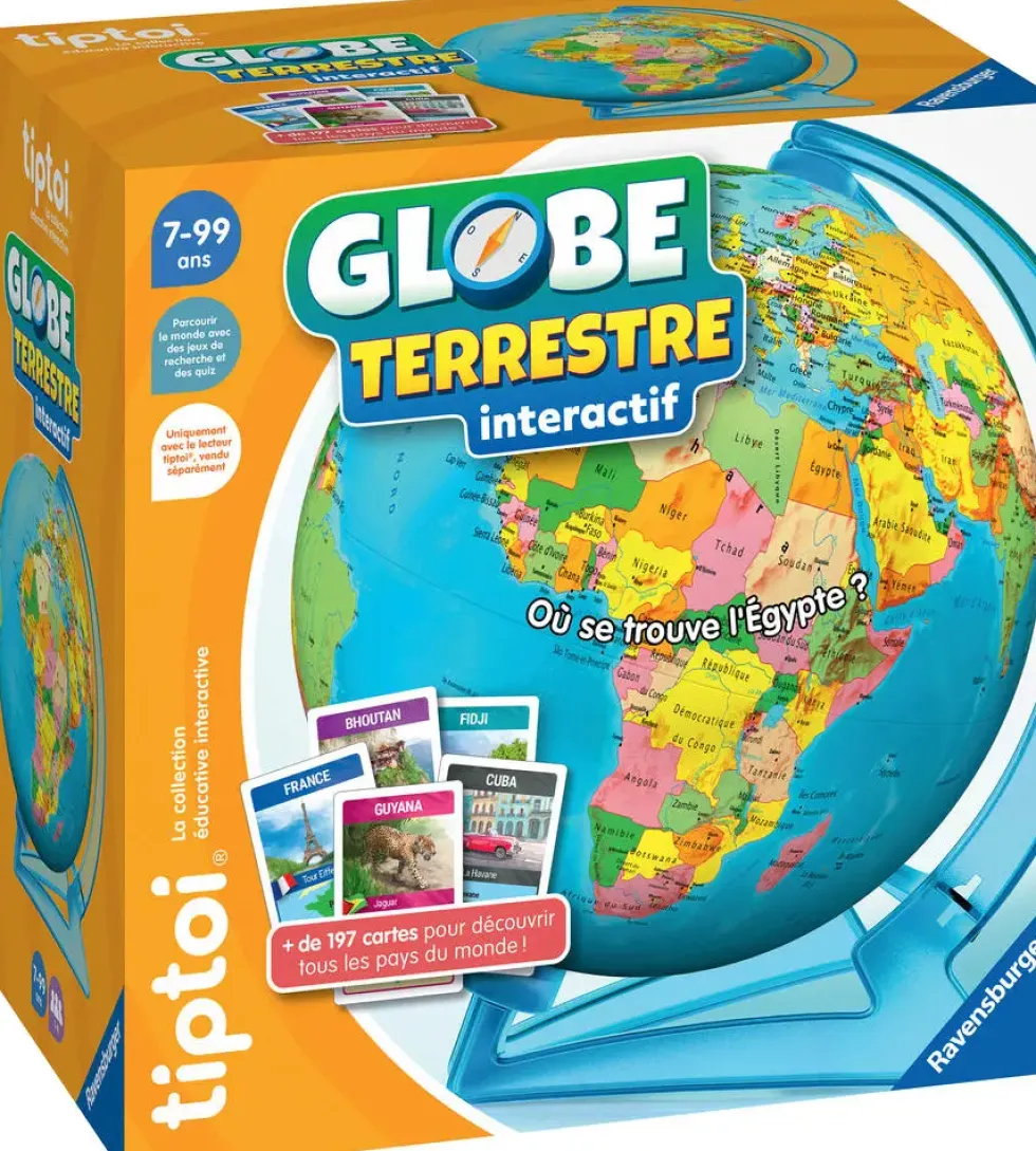 TIPTOI® GLOBE TERRESTRE INTERACTIF