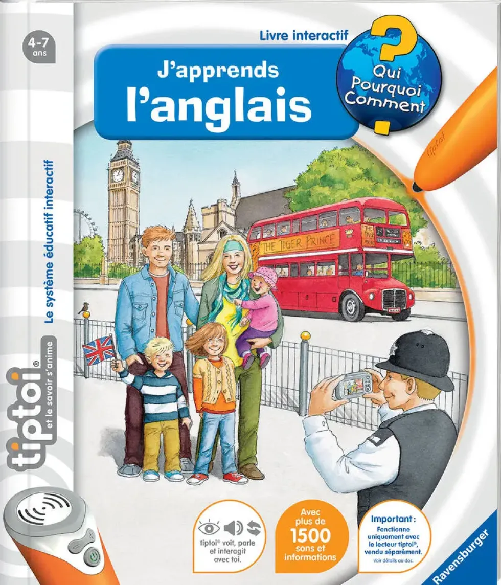 TIPTOI® -J'APPRENDS L'ANGLAIS