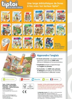 TIPTOI® -MON PREMIER LIVRE DE VOCABULAIRE ANGLAIS
