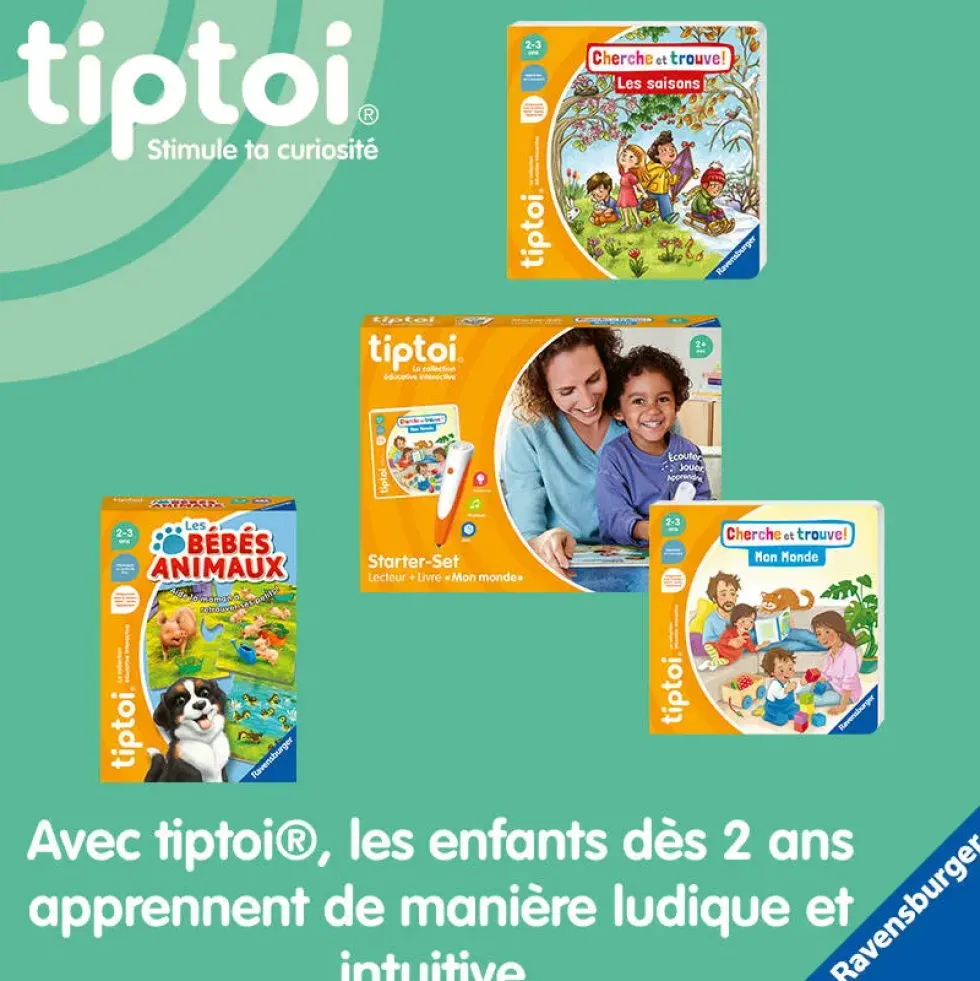 TIPTOI® STARTER SET - CHERCHE ET TROUVE - MON MONDE