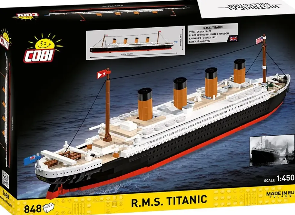 TITANIC 1:450 850 BRIQUES