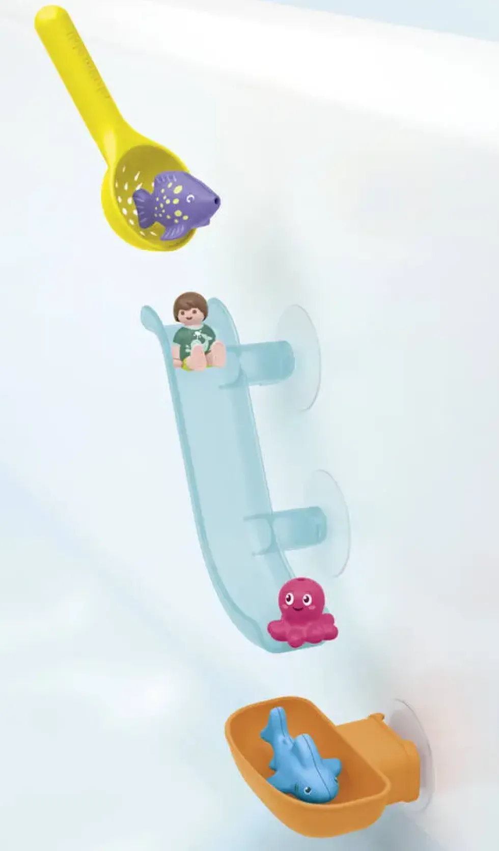 TOBOGGAN AQUATIQUE ET ANIMAUX MARINS - 71689