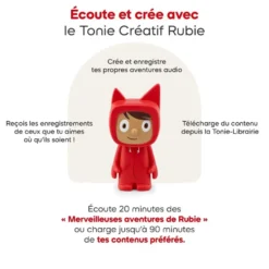 TONIEBOX 2 - MON PREMIER COFFRET -ROUGE COQUELICOT