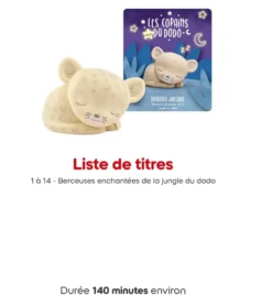 TONIE - LES COPAINS DU DODO - DOUDOU JAGUAR