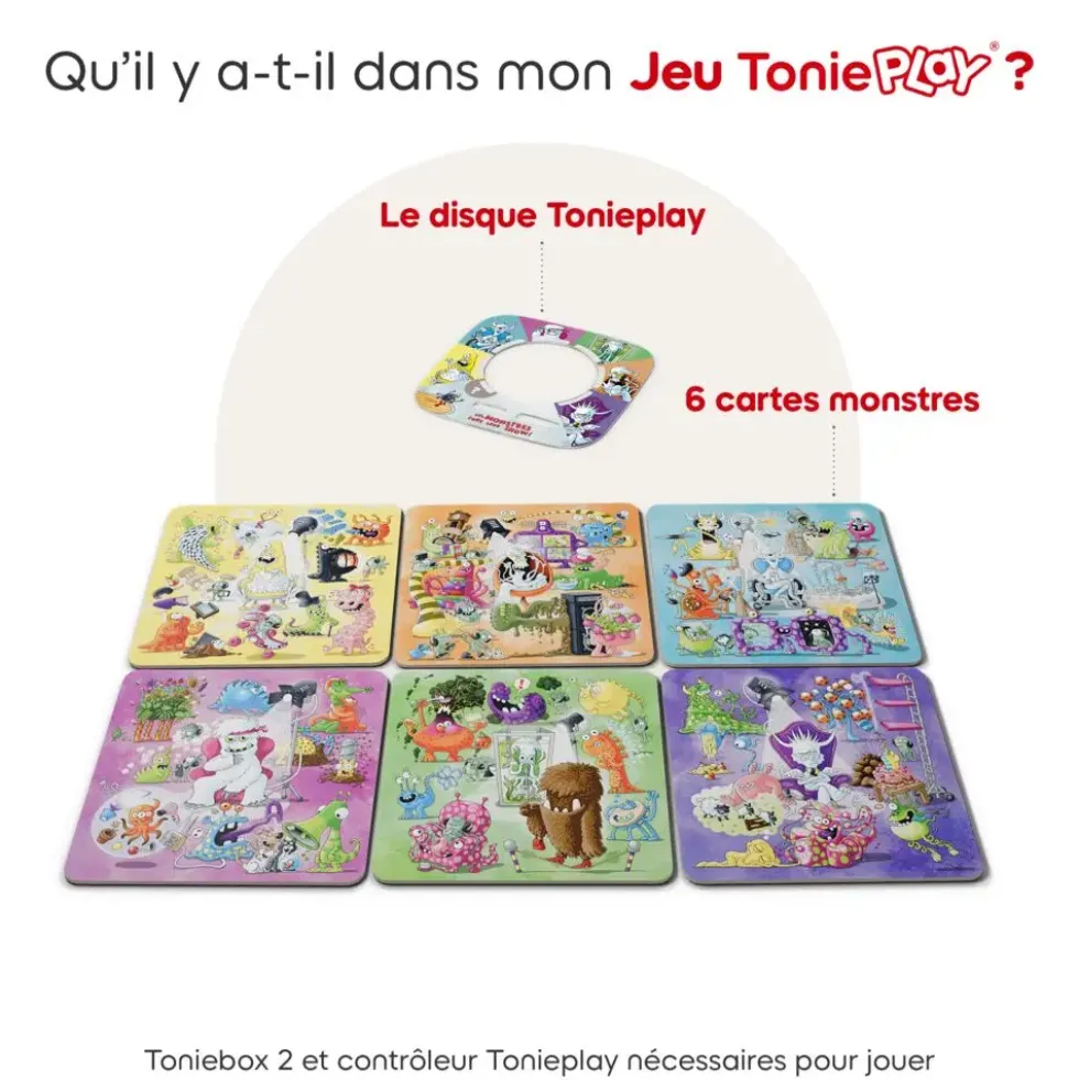 TONIEPLAY - LES MONSTRES FONT LEUR SHOW