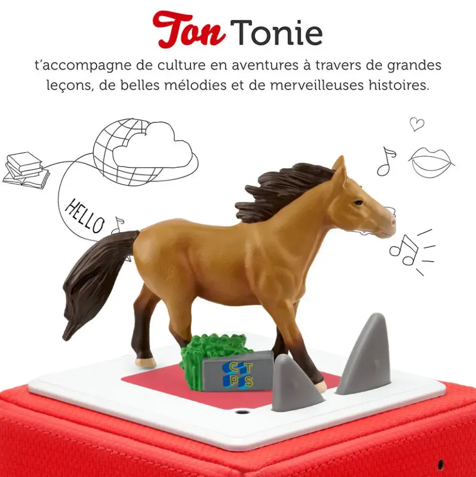 TONIES®-C'EST TOUJOURS PAS SORCIER-NOS AMIS LES ANIMAUX- CHEVAL