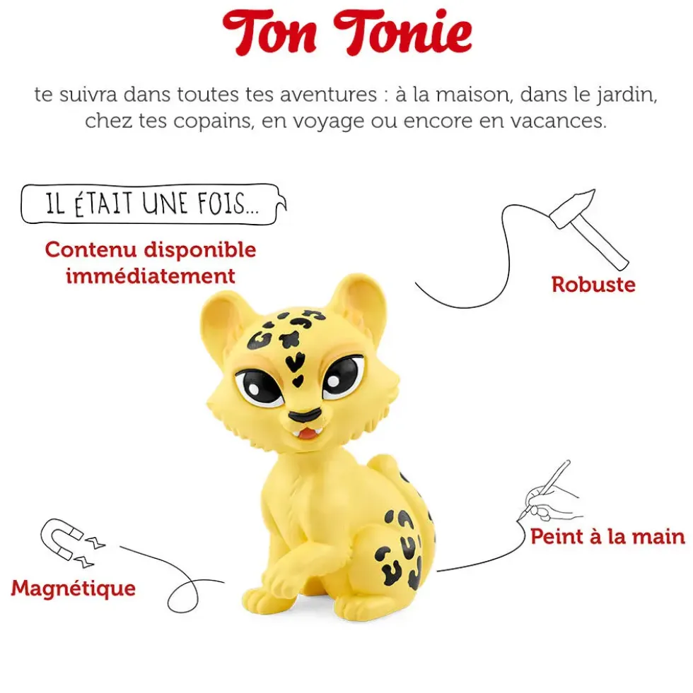 TONIES® - CLUB ECOLO - LEOPARD DE L'AMOUR