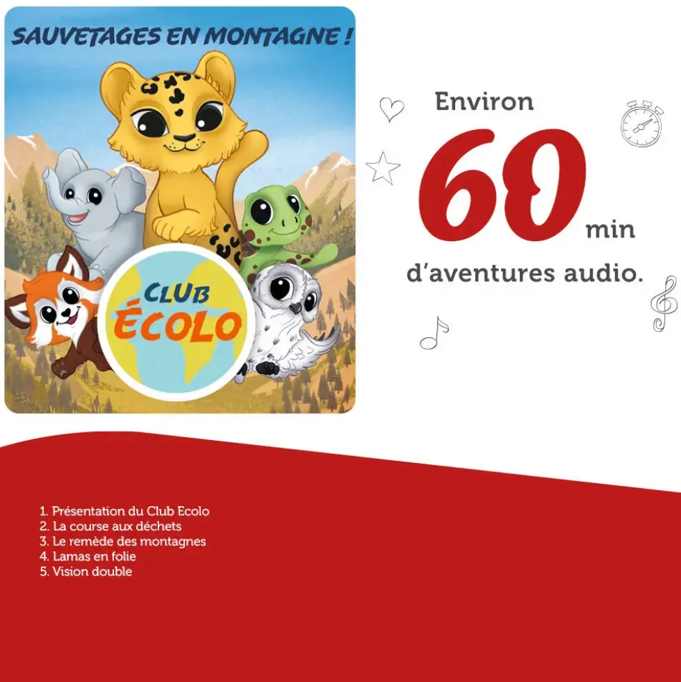 TONIES® - CLUB ECOLO - LEOPARD DE L'AMOUR