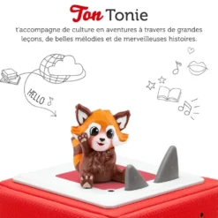 TONIES® -CLUB ECOLO - SAUVETAGE EN TERRE-PANDA ROUX