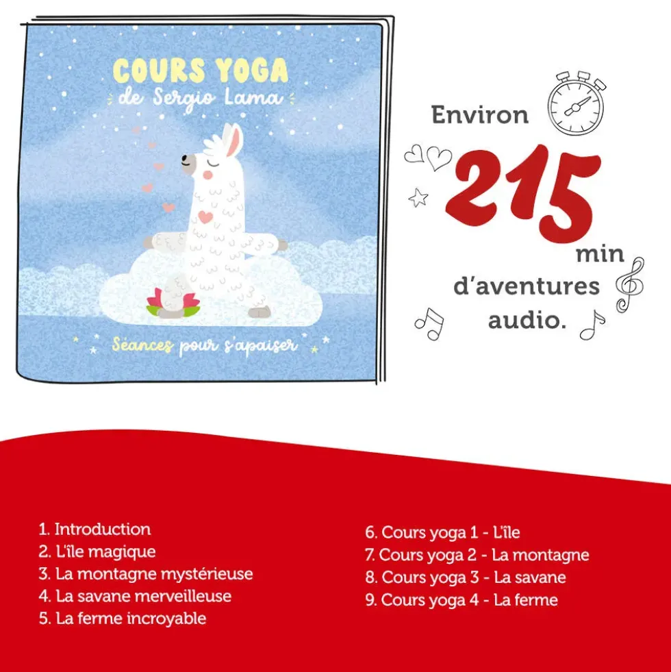 TONIES® - COURS YOGA DE SERGIO LAMA