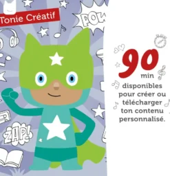 TONIES® CREATIF - FIGURINE SUPER-HEROS TURQUOISE