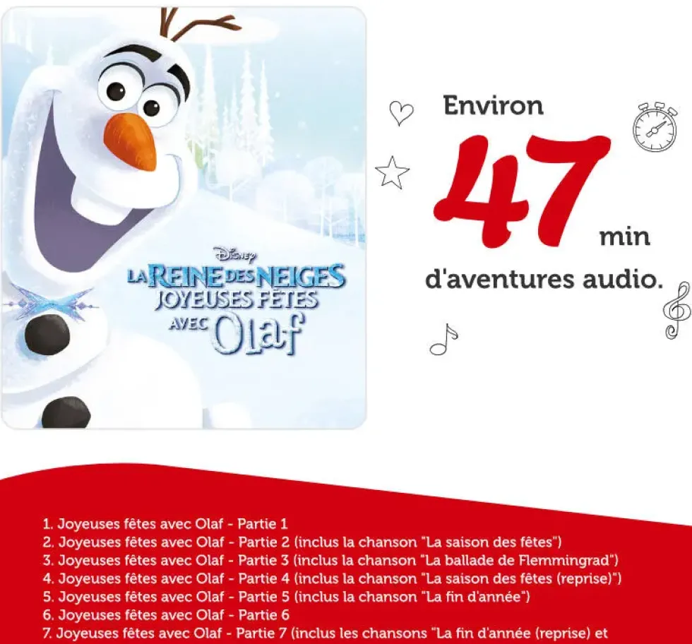 TONIES® - DISNEY LA REINE DES NEIGES - OLAF