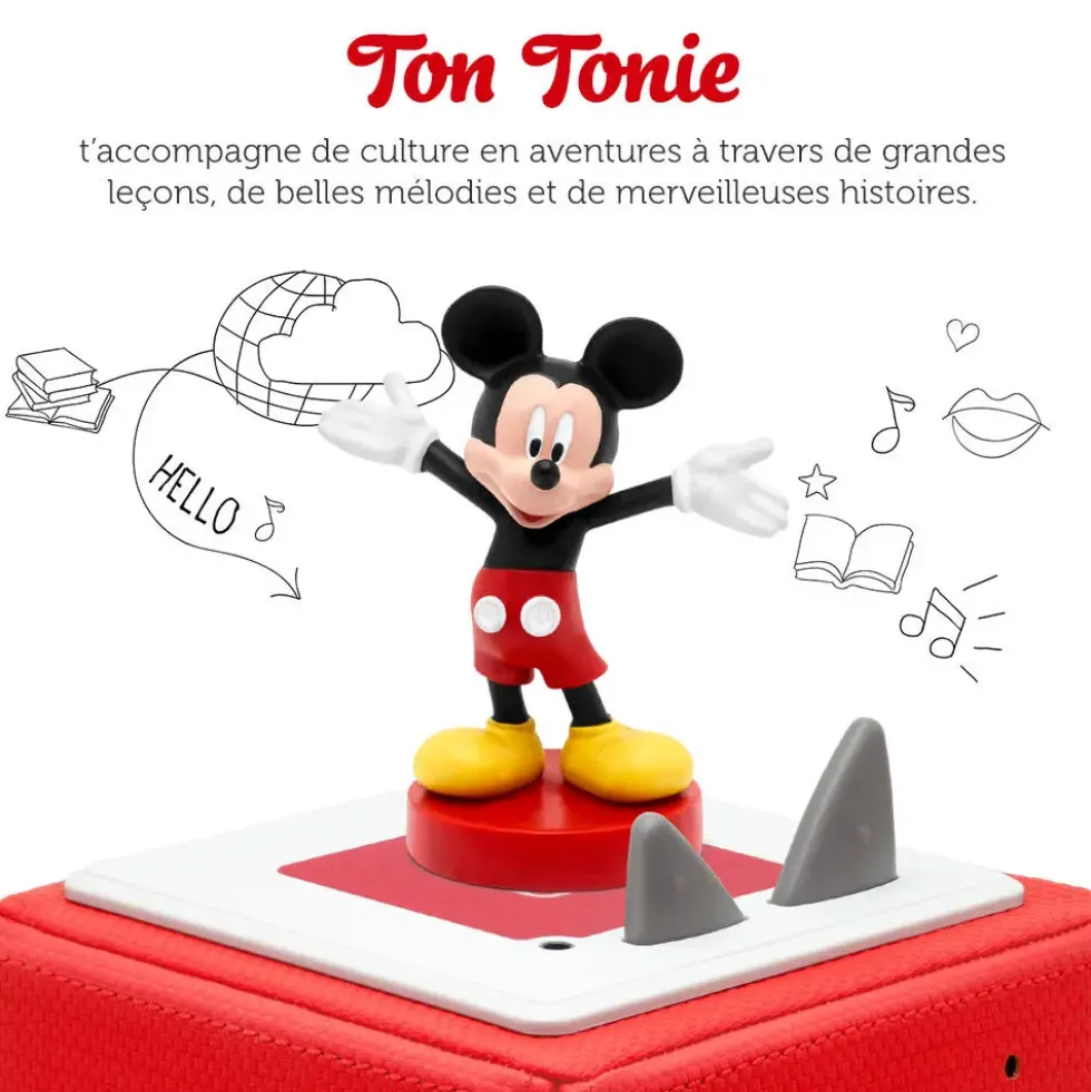 TONIES® - DISNEY - MICKEY MOUSE - VOL A BORD DE L'OVERLAND EXPRESS - MYSTERE SUR LES RAILS