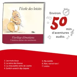 TONIES® - ECOLE DES LOISIRS - LES EMOTIONS