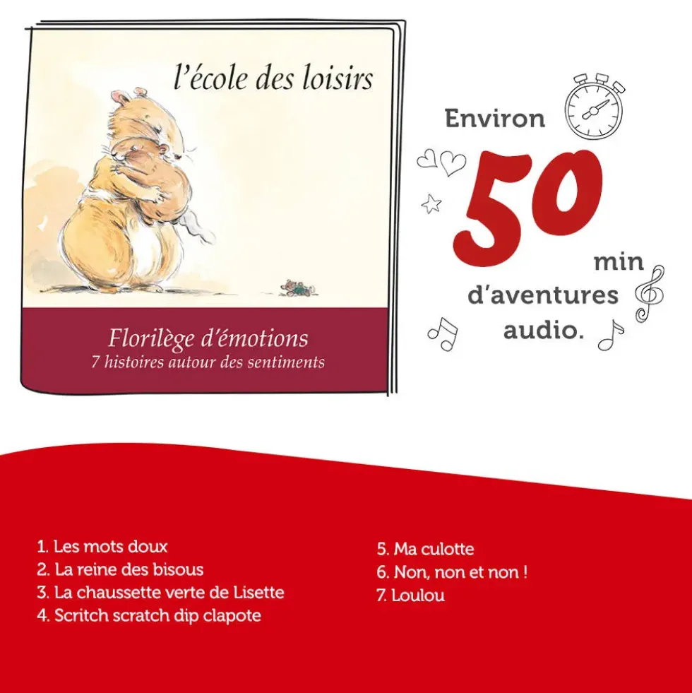 TONIES® - ECOLE DES LOISIRS - LES EMOTIONS