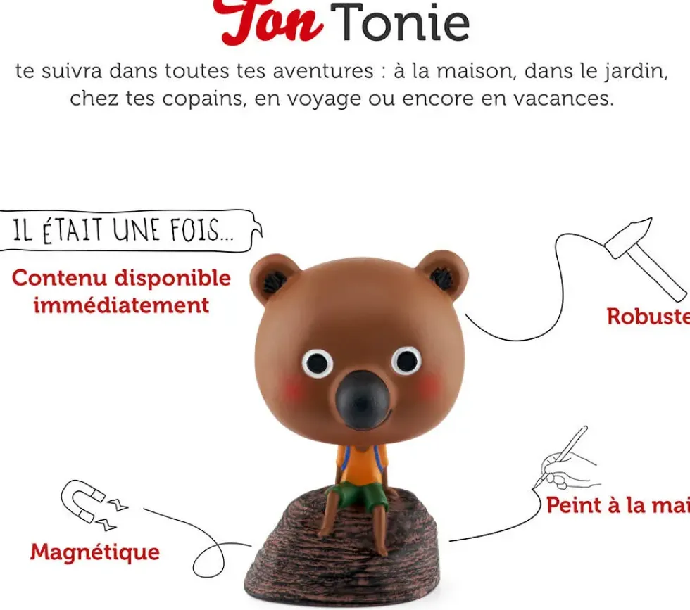 TONIES® - FIGURINE DÉCOUVRE LE MONDE AVEC MOUK