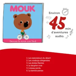 TONIES® - FIGURINE DÉCOUVRE LE MONDE AVEC MOUK