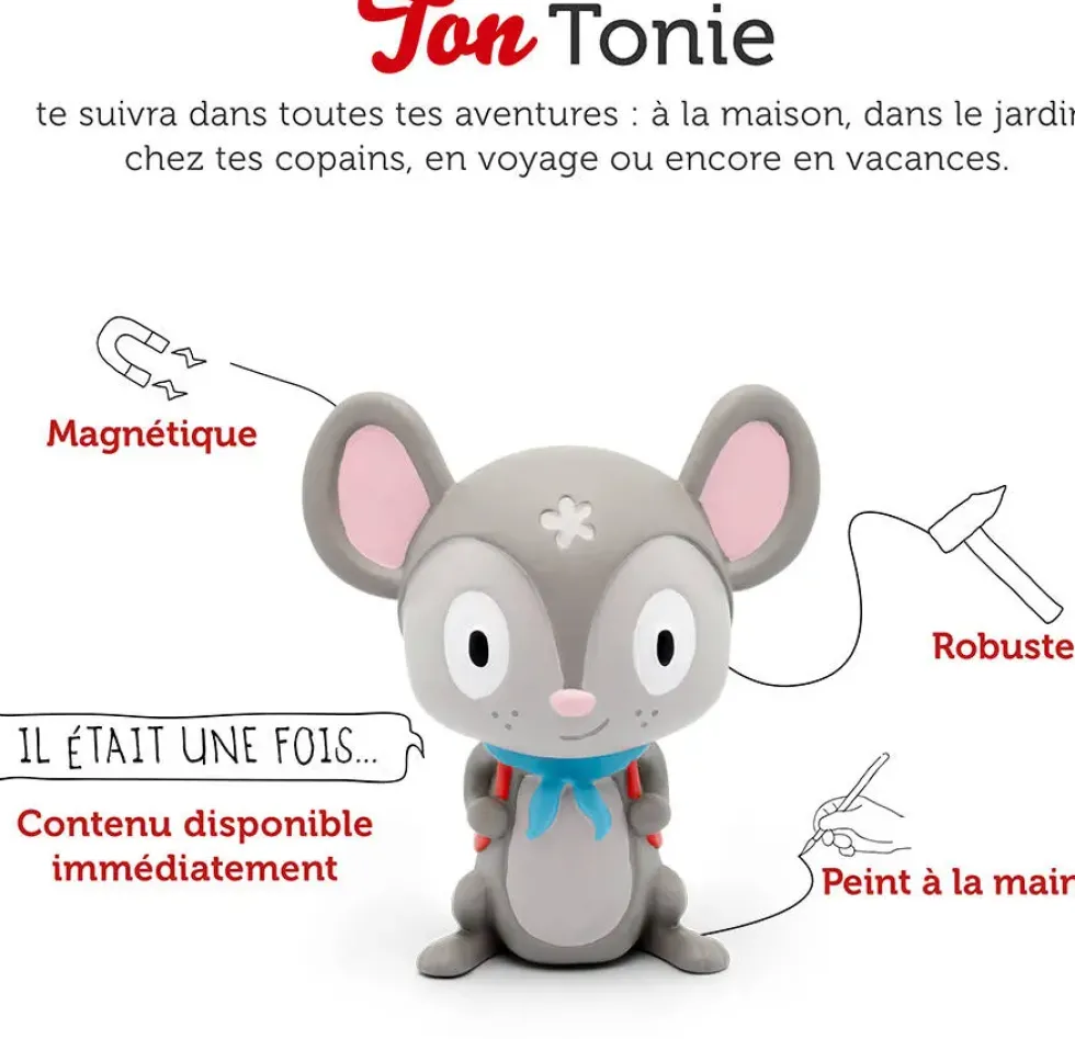 TONIES® - FIGURINE MES COMPTINES PREFEREES POUR VOYAGER