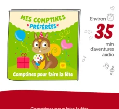 TONIES® - FIGURINE MES COMPTINES PREFEREES POUR FAIRE LA FETE