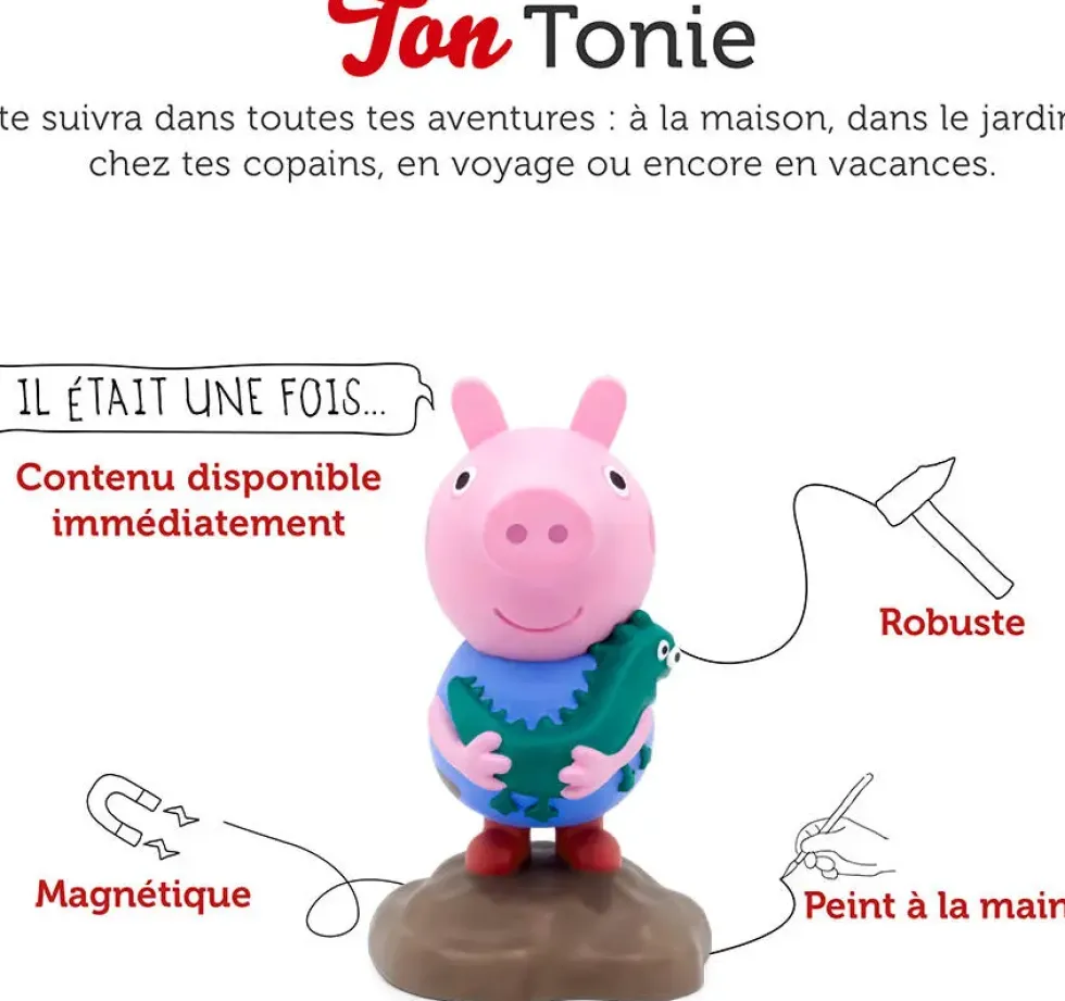 TONIES® - FIGURINE PEPPA PIG GEORGE