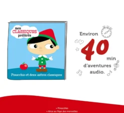 TONIES® -FIGURINE PINOCCHIO + 2 AUTRES CLASSIQUES