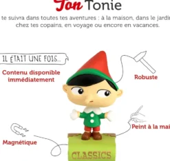 TONIES® -FIGURINE PINOCCHIO + 2 AUTRES CLASSIQUES
