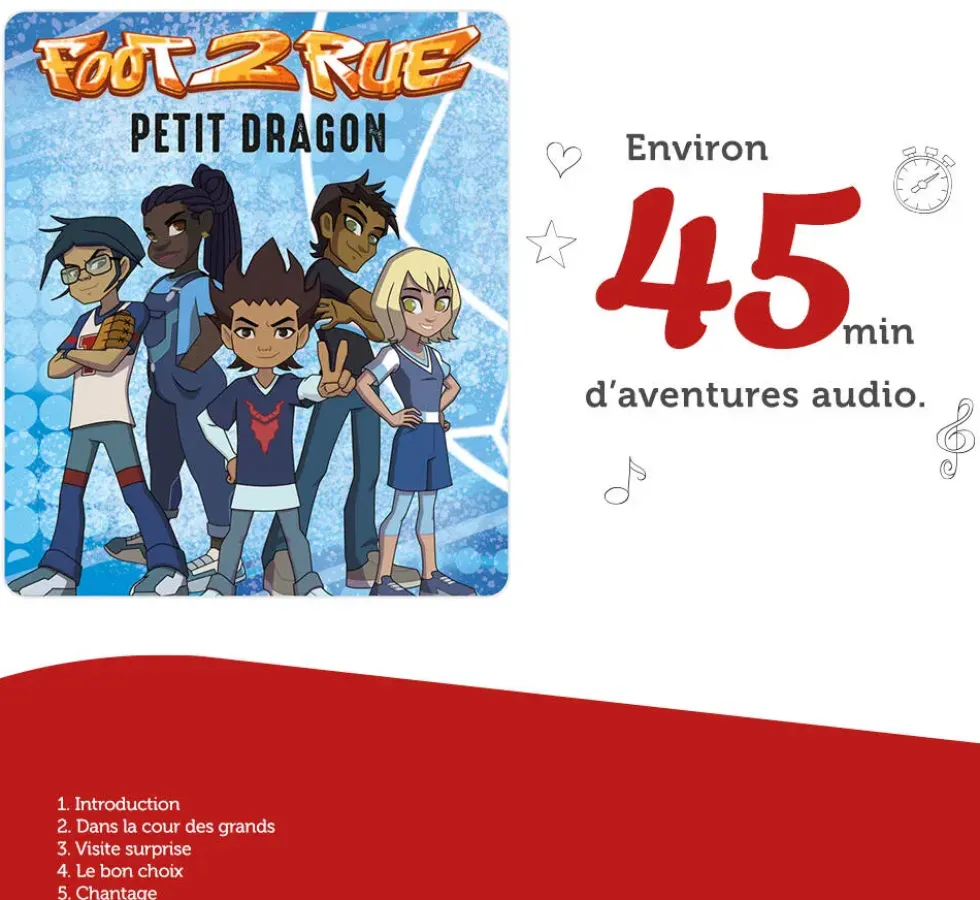 TONIES® - FOOT 2 RUE - PETIT DRAGON
