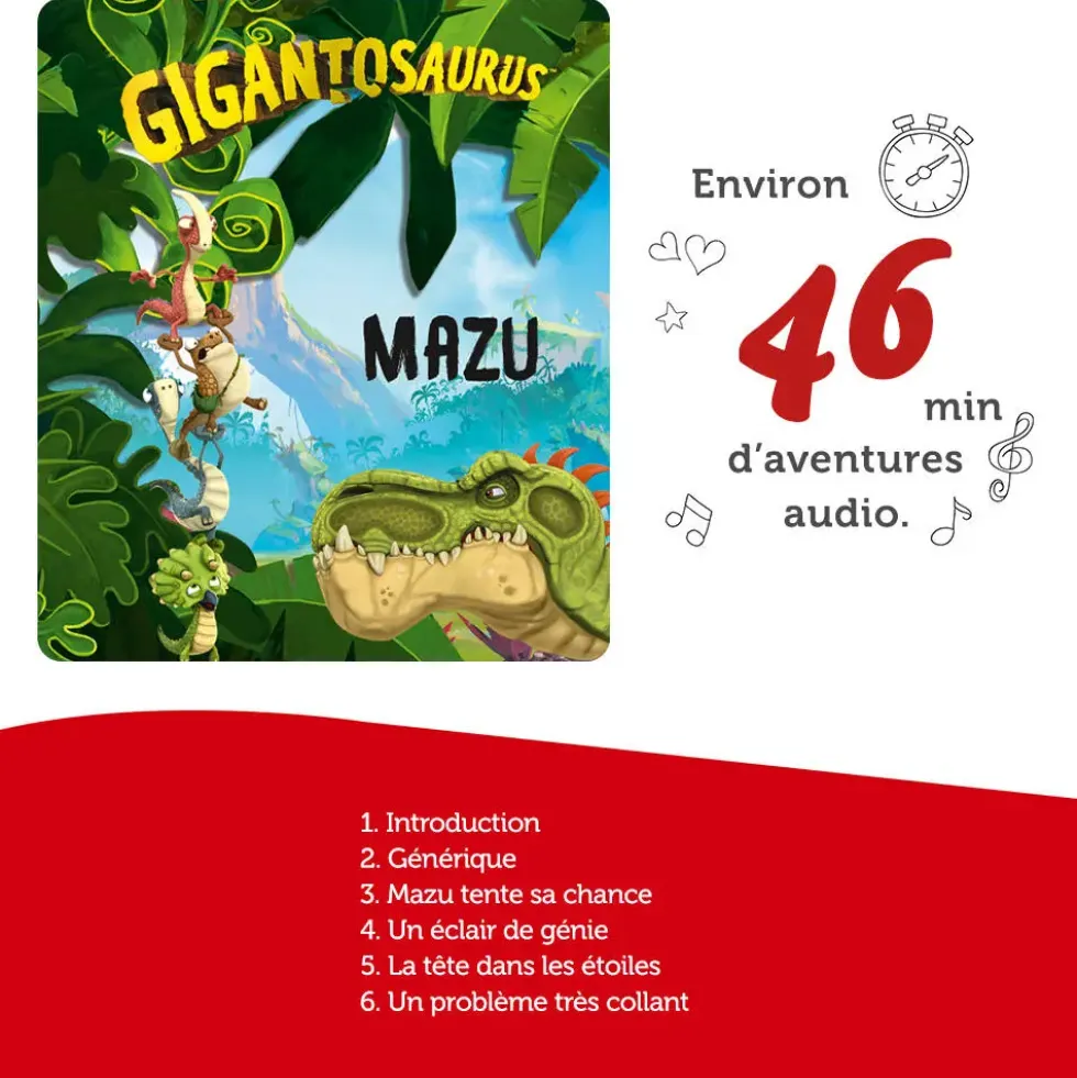 TONIES® - GIGANTOSAURUS MAZU