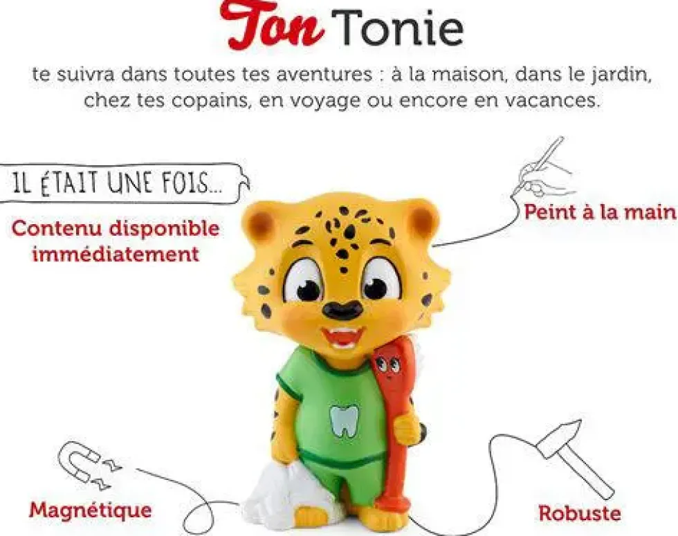 TONIES® - LA JOURNEE DE LEO - CHANSONS POUR SE BROSSER LES DENTS