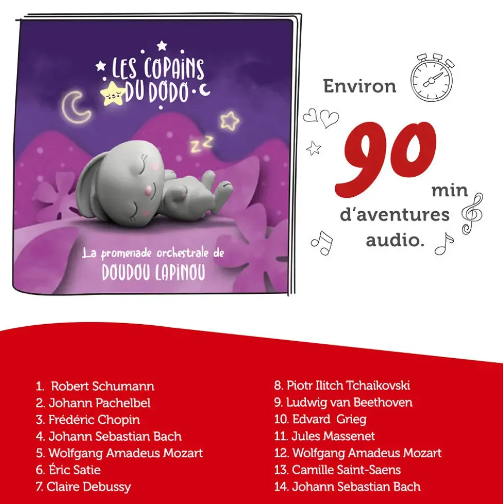 TONIES® - LA PROMENADE ORCHESTRALE DE DOUDOU LAPINOU