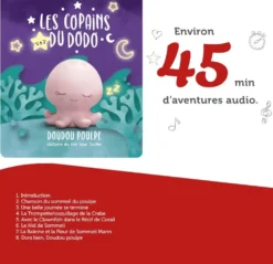 TONIES®- LES COPAINS DU DODO - POULPE
