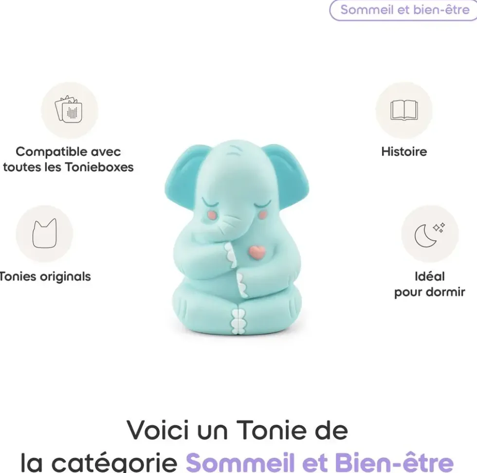 TONIES® - MA PAUSE ZEN - PRENDRE CONFIANCE AVEC ELLA L'ELEPHANTE