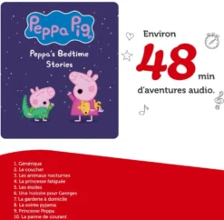 TONIES® - PEPPA PIG - HISTOIRES DU SOIR