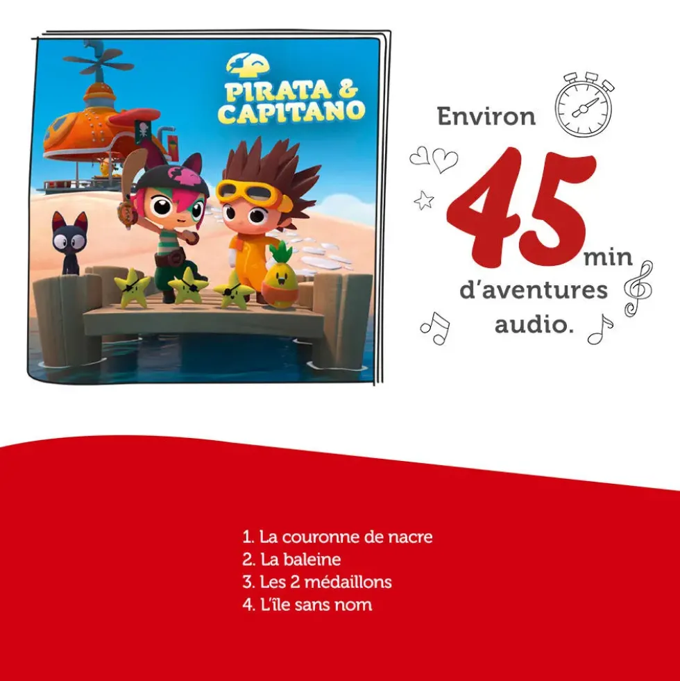 TONIES® - PIRATA ET CAPITANO