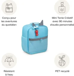 TONIES® SAC A DOS BLEU CIEL