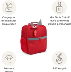 TONIES® - SAC A DOSROUGE COQUELICOT