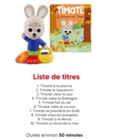 TONIES - TIMOTE 2 - JE DECOUVRE AVEC TIMOTE