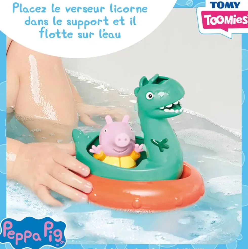 TOOMIES - BATEAU BOUÉE - GEORGE ET DINO - PEPPA PIG