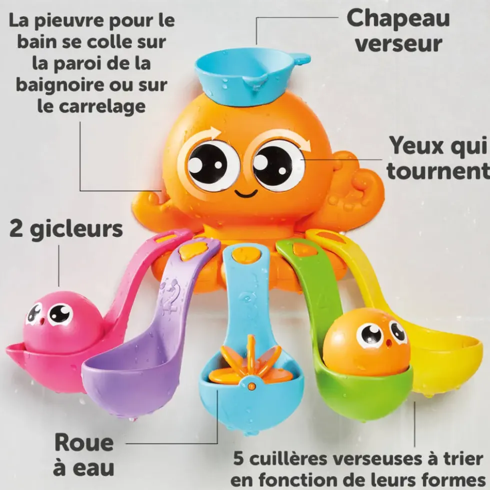 TOOMIES - POULPY D'ACTIVITES 7 EN 1