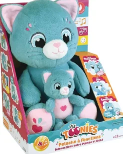 TOONIES PELUCHE AVEC BEBE- 6 FONCTIONS