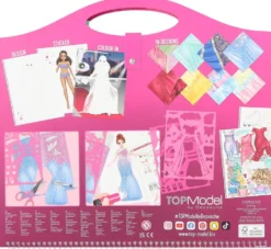 TOPMODEL ALBUM A COLORIER CREATE YOUR GLAMOUR SPECIAL