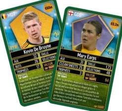 TOP TRUMPS WORLD FOOTBALL STARS TOP 200 PACK N°5