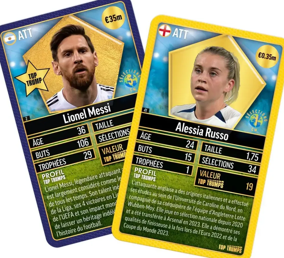 TOP TRUMPS WORLD FOOTBALL STARS TOP 200 COLLECTOR PACK