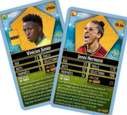 TOP TRUMPS WORLD FOOTBALL STARS TOP 200 PACK N°3