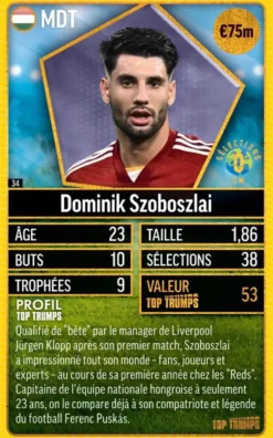 TOP TRUMPS WORLD FOOTBALL STARS TOP 200 PACK N°2