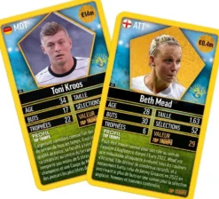 TOP TRUMPS WORLD FOOTBALL STARS TOP 200 PACK N°2