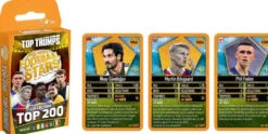 TOP TRUMPS WORLD FOOTBALL STARS TOP 200 PACK N°6
