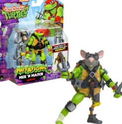 TORTUES NINJA - FIGURINE ARTICULEE 12 CM MIX ET MATCH - RAPHAEL